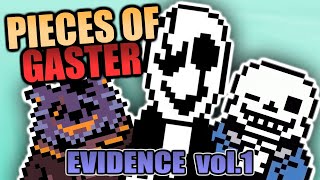 PIECES OF GASTER vol 1  All Gaster Secrets Theories Evidence Explained in Undertale  Deltarune [upl. by Desiree]