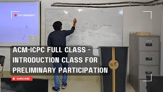 ACMICPC Full Class  Introduction class for preliminary participation [upl. by Jenine]