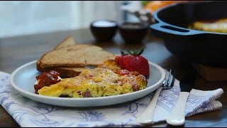 How to Make a Baked Denver Omelet  Brunch Recipes  Allrecipescom [upl. by Anerda]