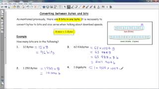 FSCo2 3 Converting between bytes and bits [upl. by Eirena]