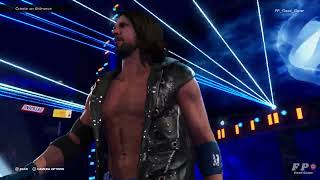 SuperStar AJ Styles Entrance WWE 2k24 PS5 [upl. by Cristy]