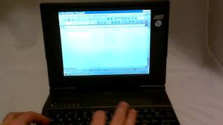 AST ASCENTIA 900N RUNNING WINDOWS 95 [upl. by Odradlig]