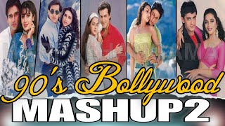 90s Bollywood Golden Mashup 290s Golden Mashup90s Superhit Mashup90s Old Songs Mashup90 Mashup [upl. by Hulburt]