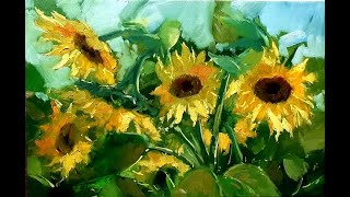 Подсолнухи Sunflowers Vugar Mamedov [upl. by Catima]