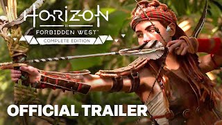 Horizon Forbidden West Complete Edition  NVIDIA DLSS 3 Reflex DLAA  Official PC Reveal Trailer [upl. by Atirak]