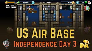 US Air Base  3 Independence Day  Diggys Adventure [upl. by Airdnaxela610]