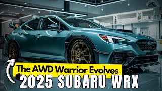 2025 SUBARU WRX FIRST LOOK AND SPECS REVEALED [upl. by Candi417]