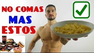 LOS MEJORES CARBOHIDRATOS PARA LA MASA MUSCULAR O DEFINICION [upl. by Irdua]