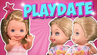 Barbie  The Twins First Playdate  Ep129 [upl. by Asiela991]