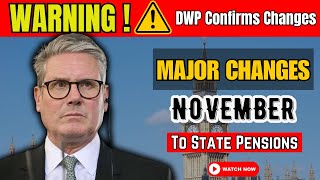 ALERT Major Changes Coming to UK State Pensions – DWP Announces Significant Update [upl. by Goulette]