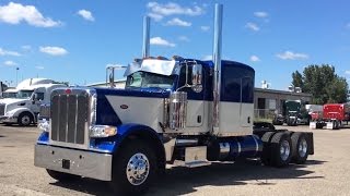 Custom Peterbilt 389 72quot Flat Top 2017  Peterbilt Trucks Grand Rapids [upl. by Crespo]