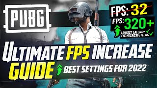 🔧 PUBG 2022 FREE TO PLAY Dramatically increase performance  FPS with any setup BEST SETTINGS ✅ [upl. by Nylisoj]