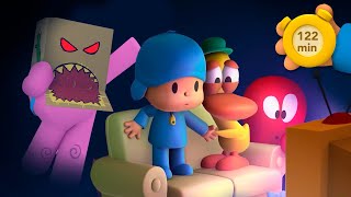 👹 POCOYO amp NINA EPISODIOS COMPLETOS  Caretas de Terror 122 min CARICATURAS y DIBUJOS ANIMADOS [upl. by Aleak121]