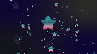 Colourful Star Pool Daze Theme Particles Background  Relaxation  Screensaver  VJ Loop [upl. by Shutz]