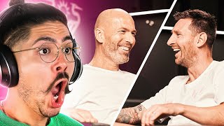 WHEN ZINEDINE ZIDANE MET LIONEL MESSI  CASTRO REACTS [upl. by Calore375]