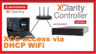 How to accsess XClarity Controller via DHCP WiFi  Lenovo server [upl. by Bass70]