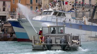 Escale à Sète 2024  pompiers SNSM cordage vieux loup de mer les attractions du festival [upl. by Kenleigh]