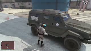 GTA V  Bolingbroke Penitentiary Shootout  Ten Stars Escape  RDE 404 Expanded [upl. by Thirion66]