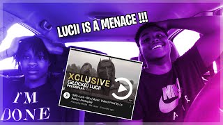 Lucii is a menace   Lucii  ritz prod by Ls Beats  Pressplay Reaction Video [upl. by Nylsej]