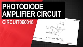 Photodiode amplifier circuit [upl. by Taffy807]