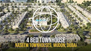 360 Tour of this 4 Bed Townhouse in Naseem Mudon Dubai [upl. by Marquita]