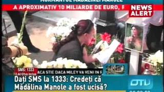 Madalina ManoleLa 1 an de la moartea artisteiscandal la cimitir14072011 Part 1 [upl. by Harve]