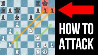 How to Attack Like a Pro Chess Player [upl. by Asiak]