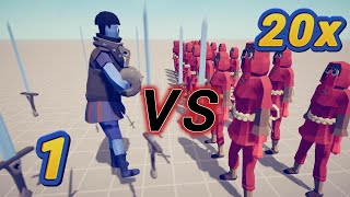 Crazy Spooky  Swordcaster VS Peasant Totally Accurate Battle Simulator TABS Pc gaming [upl. by Saxe]