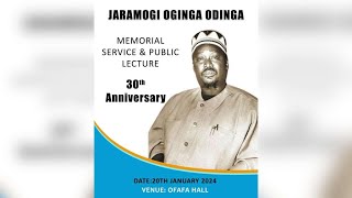 LIVE Jaramogi Oginga Odinga 30th Memorial Church Service St Stephens Cathedral ACK [upl. by Yntirb]