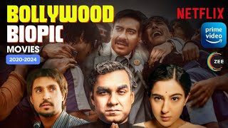 Top 10 Hindi Biography Movies from 2020 to 2024  Bollywood Biopics  Film Favor [upl. by Yerocaj525]