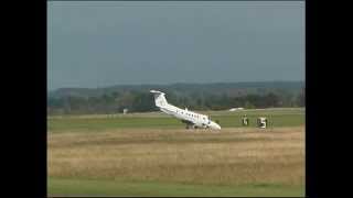 King Air Nose Wheel Collapse [upl. by Seda]