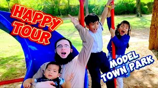 Family picnic at Model town park Lahore  Happy Tour [upl. by Auhsohey595]