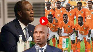 Après le Match cote divoire Guinnée Ouattara en colère et exige la demission immediat du Coach [upl. by Nerhtak]