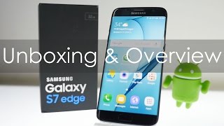 Samsung Galaxy S7 Edge Unboxing amp Overview Indian Exynos [upl. by Romy]