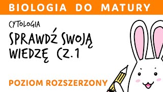 Cytologia  sprawdź swoją wiedzę cz1 informacje ogólne o komórce błona komórkowa  biologia [upl. by Witkin705]