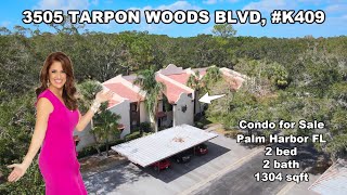 Palm Harbor Condo for Sale  3505 Tarpon Woods K409 Palm Harbor FL [upl. by Gower]