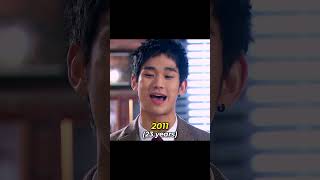 Kim Soo Hyun Evolution 🥰 evolution kimsoohyun queenoftears kimjiwon kdramaedit [upl. by Anohsal]