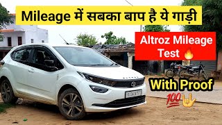 TATA Altroz Mileage Test 🔥 Altroz Diesel Mileage 👍 Altroz 2024 [upl. by Letram]