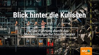 Blick hinter die Kulissen  Eine Führung durch das Mecklenburgische Staatstheater [upl. by Tnecillim]