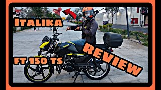 FT 150Cc TS 2020🤯 ¡ITALIKA👑 REVIEW BIKER CITY MOTOVLOGS [upl. by Wirth]