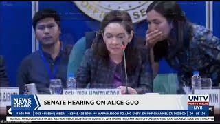 SENATE HEARING ON ALICE GUO [upl. by Nyleak76]