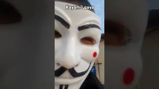 Kayamill gaya  mask or laser light  fun  for movi [upl. by Nepil]