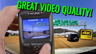 Rexing V1P 4k Dashcam Review and Sample Footage [upl. by Nirtiac610]