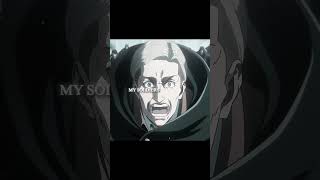 Erwin speech absolutely is god tier erwinsmith attackontitan anime animeedits viral [upl. by Dunc]