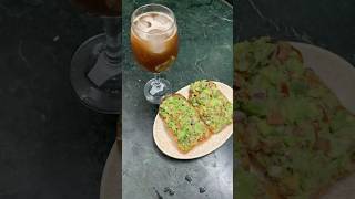 Avocado toast😋 recipe avocado toast shorts [upl. by Mcclenaghan31]