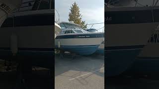 Fishing boats out of the water for winter [upl. by Nelyt]