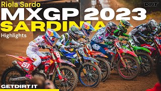 MXGP of Sardinia  Riola Sardo I RAW clips bike sound slowmotion MX2 e MXGP [upl. by Brink]