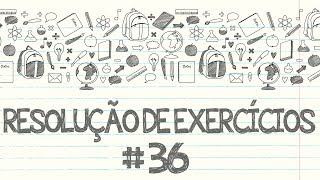 Química Simples  Resolução de Exercícios 36  UFLAMG  Conversão MassaMol [upl. by Randene]