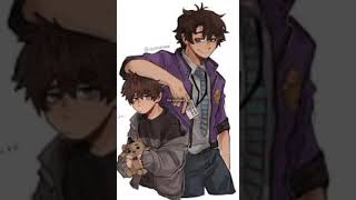 Afton brothers fine thoo😭🙏 shorts fnaf aftons edit viral fyp fnaffamily Michelafton [upl. by Hallam]