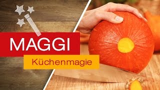 Kürbis schneiden  MAGGI Küchenmagie [upl. by Nohsed]